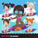 Kit Digital Garotas Surf