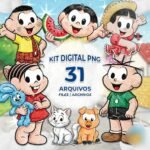 Kit Digital Turma da Mônica Aquarela