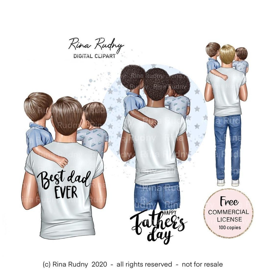 The Fathers Day Kit Digital Dia dos Pais - Imagem 1