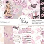 Kit Digital Papeis Glamour