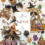 Kit Digital Doces ou Travessuras  Halloween