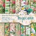 Kit Digital Papeis Tropicana