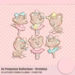 Kit Digital Combo Pequenas Bailarinas - Imagem 6