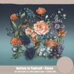 Kit Digital Believe In Yourself Floral - Imagem 5
