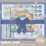 Kit Digital Combo Aquarela