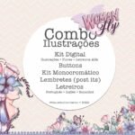 Kit Digital Ilustrações Mulheres