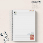 Arquivo Caderno A5 Snoopy - Imagem 5