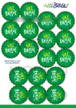 Arquivo Copa do Mundo 2026 Mini Caixa Milk e Toppers - Imagem 3