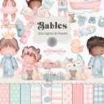 Kit Digital Combo Bebês Babies