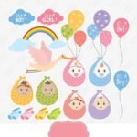 Kit Digital Baby Shower