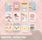 Kit Digital Menina Candy - Imagem 2