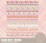 Kit Digital Menina Candy - Imagem 9