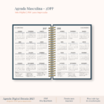 Arquivo Agenda Masculina Horizontal 2027 2DPP - Imagem 4
