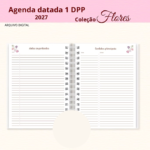 Arquivo Agenda Datada 2027 - Coleção Flores - Imagem 8