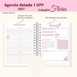 Arquivo Agenda Datada 2027 - Coleção Flores - Imagem 6