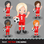 Arquivo Kit Digital Futebol Menina 1