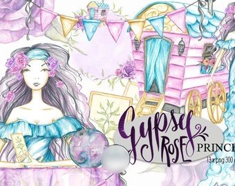 gypsy1 Kit Digital Princesa Cigana - Imagem 1