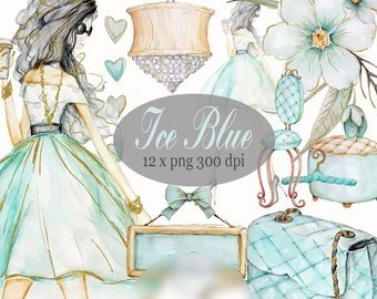 mint1 Kit Digital Garota Azul Gelo - Imagem 1