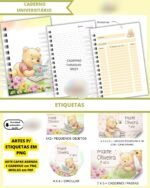 Arquivo Agenda Escolar Ursinho Pooh 2026 - Imagem 2