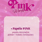 Kit Digital Papéis Barbie Pink Word