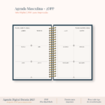 Arquivo Agenda Masculina Horizontal 2027 2DPP - Imagem 3