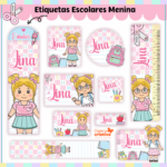 Arquivo Etiqueta Escolar ALUNINHAS