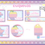 Arquivo Etiqueta Escolar POPT IT