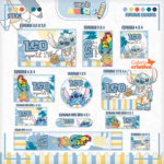 Arquivo Etiqueta Escolar STITCH