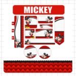 Arquivo Etiqueta Escolar MICKEY