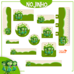 Arquivo Etiqueta Escolar Divertidamente NOJINHO