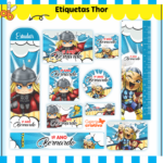 Arquivo Etiqueta Escolar THOR