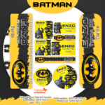 Arquivo Etiqueta Escolar BATMAN