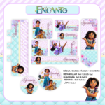 Arquivo Etiqueta Escolar ENCANTO