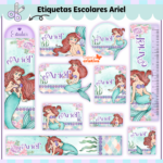 Arquivo Etiqueta Escolar ARIEL