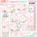 Arquivo Etiqueta Escolar JARDIM