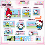 Arquivo Etiqueta Escolar HELLO KIT