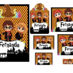 Arquivo Etiqueta Escolar Harry Potter