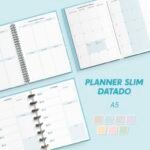 Arquivo Miolo Planner Slim 2027 Datado - A5