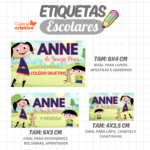 Arquivo Etiqueta Escolar SHOW DA LUNA