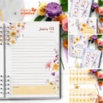 Arquivo Combo 6 Agendas 2027 Floral Encanto