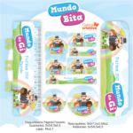 Arquivo Etiqueta Escolar MUNDO BITA