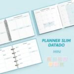 Arquivo Miolo Planner Slim 2027 Datado - MINI