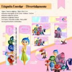 Arquivo Etiqueta Escolar Divertidamente