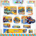 Arquivo Etiqueta Escolar  HOTWHEELS