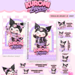 Arquivo Combo Escolar Kuromi Lovers 2027
