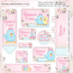 Arquivo Etiqueta Escolar Galinha Pintadinha