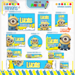 Arquivo Etiqueta Escolar MINION