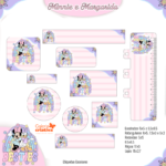 Arquivo Etiqueta Escolar MINNIE E MARGARIDA