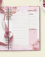 Arquivo Agenda Permanente 1 Dia por Página Coleção Mulher Virtuosa