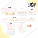 Arquivo Etiqueta Escolar ESTRELAS